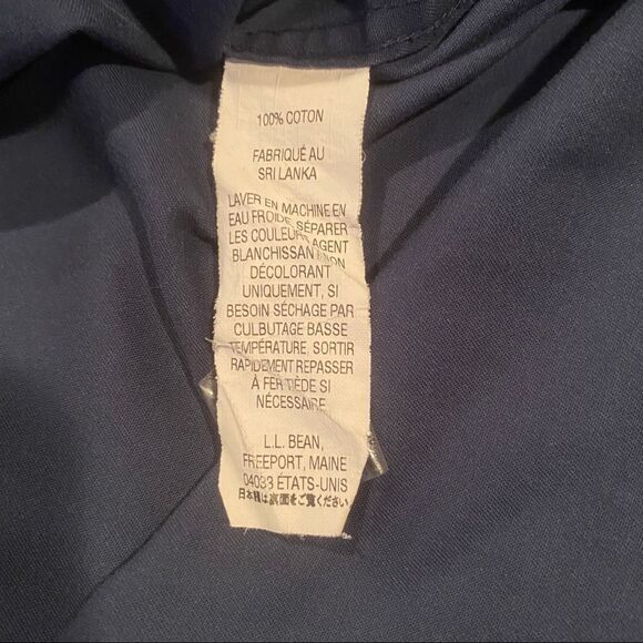 LL Bean Wrinkle Free Button Up - Picture 10 of 10
